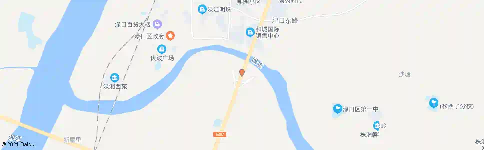 株洲渌水大桥_公交站地图_株洲公交_妙搜公交查询2025