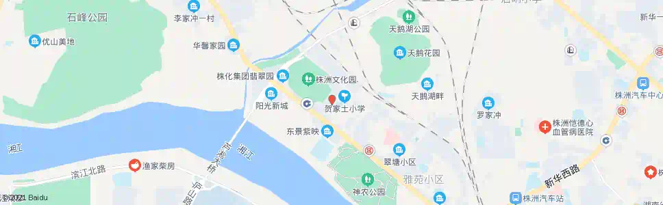 株洲纺织路中_公交站地图_株洲公交_妙搜公交查询2025