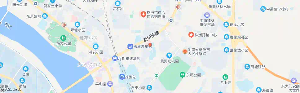 株洲人民医院_公交站地图_株洲公交_妙搜公交查询2025