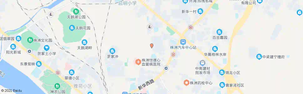 株洲大坪路中_公交站地图_株洲公交_妙搜公交查询2025