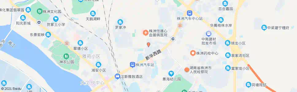 株洲茨菇塘办事处_公交站地图_株洲公交_妙搜公交查询2025
