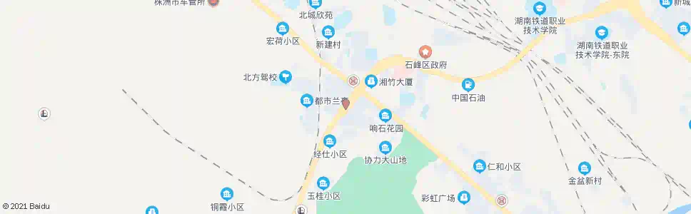 株洲响石广场西口_公交站地图_株洲公交_妙搜公交查询2025