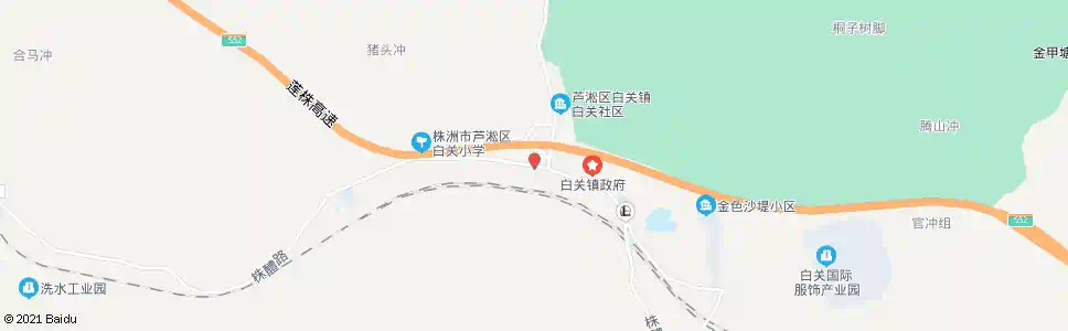 株洲白关_公交站地图_株洲公交_妙搜公交查询2025