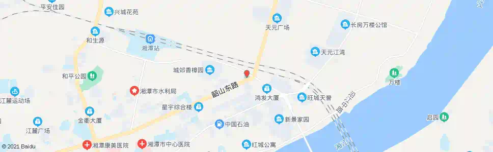 株洲护潭广场_公交站地图_株洲公交_妙搜公交查询2025