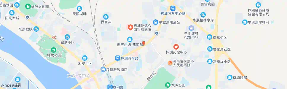株洲人防指挥中心_公交站地图_株洲公交_妙搜公交查询2025
