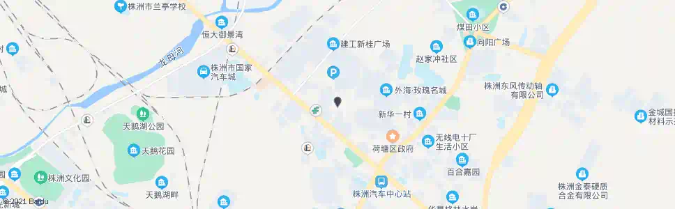 株洲中南蔬菜大市场_公交站地图_株洲公交_妙搜公交查询2025
