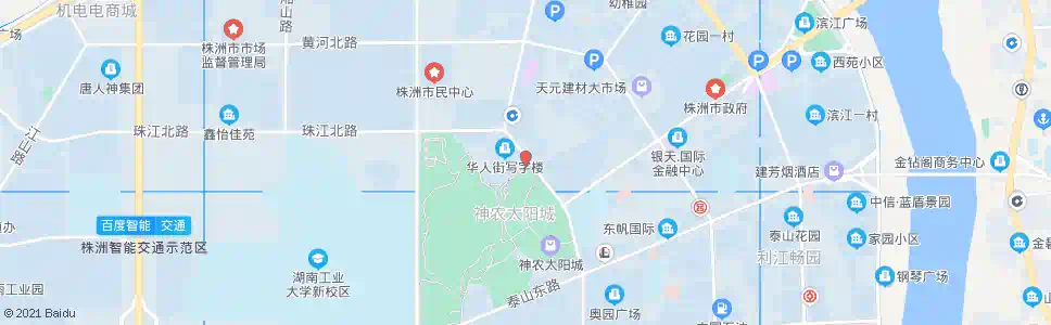 株洲神农城北_公交站地图_株洲公交_妙搜公交查询2025