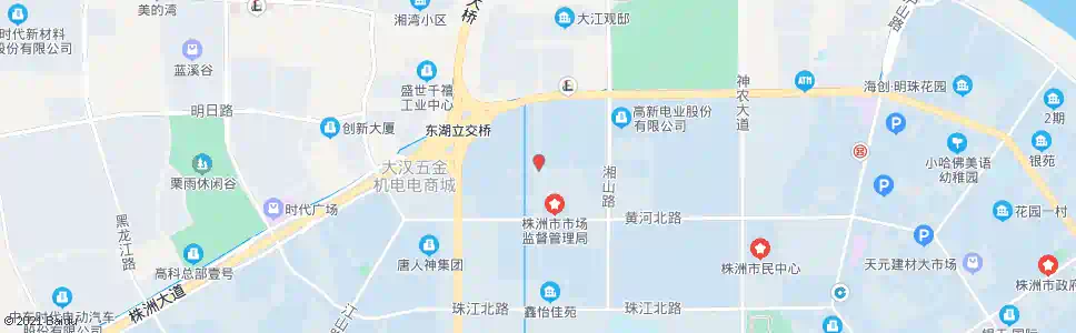 株洲莲花路中_公交站地图_株洲公交_妙搜公交查询2025