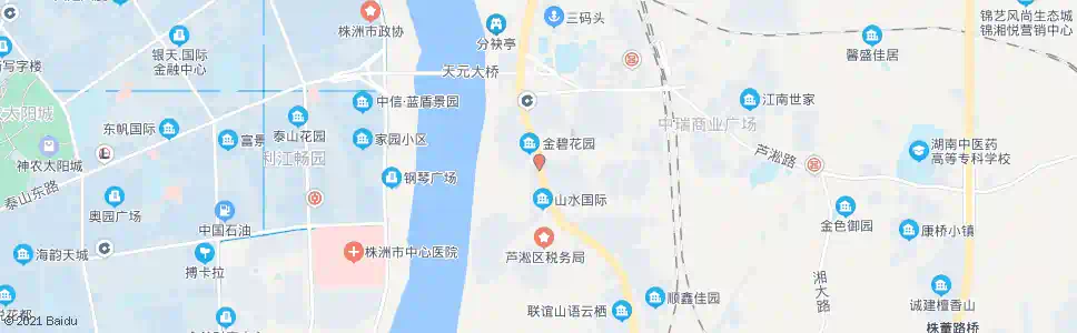 株洲庆云山庄_公交站地图_株洲公交_妙搜公交查询2025