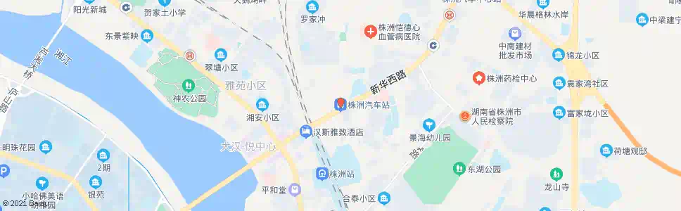 株洲新汽车站_公交站地图_株洲公交_妙搜公交查询2025