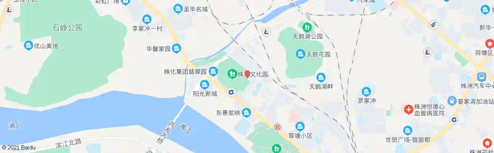 株洲文化园北门_公交站地图_株洲公交_妙搜公交查询2025