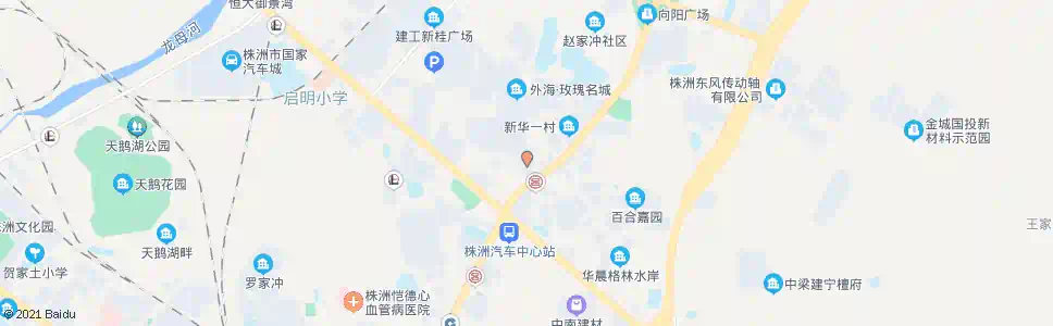 株洲荷塘区政府_公交站地图_株洲公交_妙搜公交查询2025