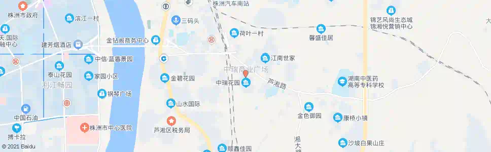 株洲曼哈顿花园_公交站地图_株洲公交_妙搜公交查询2025