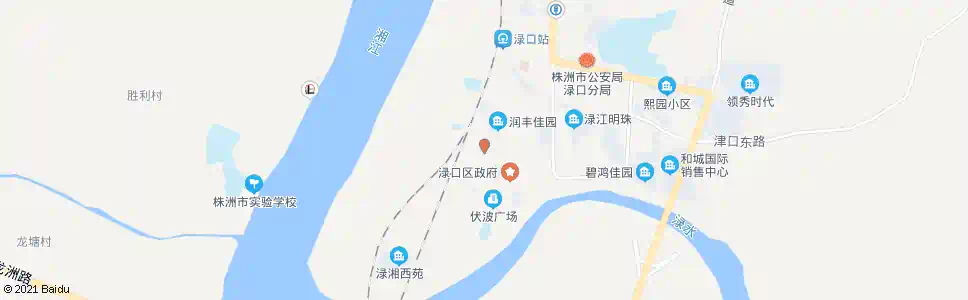 株洲渌口百货大楼_公交站地图_株洲公交_妙搜公交查询2025
