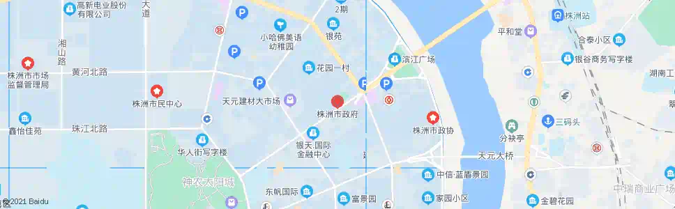 株洲四医院_公交站地图_株洲公交_妙搜公交查询2025