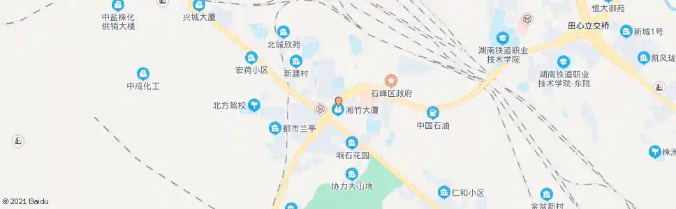 株洲响石广场东口_公交站地图_株洲公交_妙搜公交查询2025