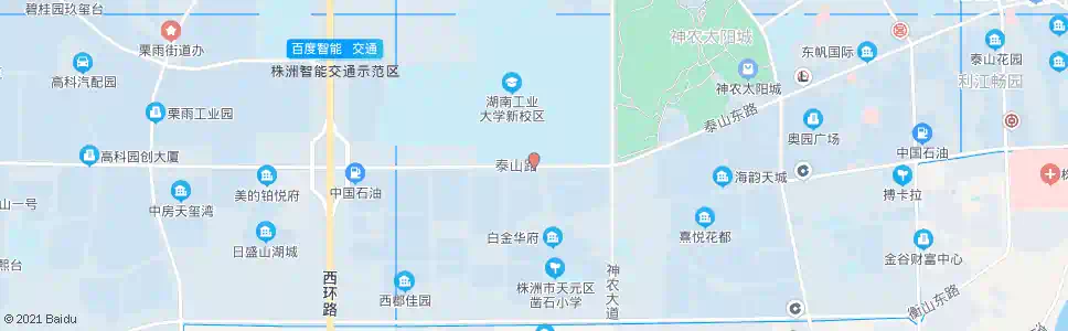 株洲湖南工大东门_公交站地图_株洲公交_妙搜公交查询2025