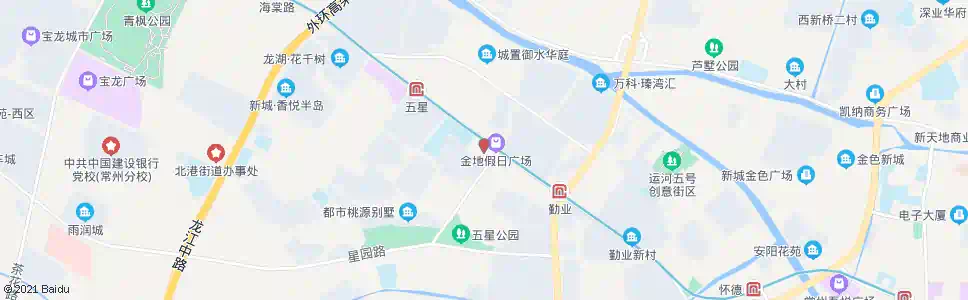 常州勤业路星湖路(欧尚五星店)_公交站地图_常州公交_妙搜公交查询2025