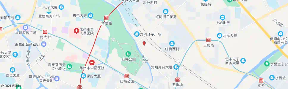 常州景福苑_公交站地图_常州公交_妙搜公交查询2025