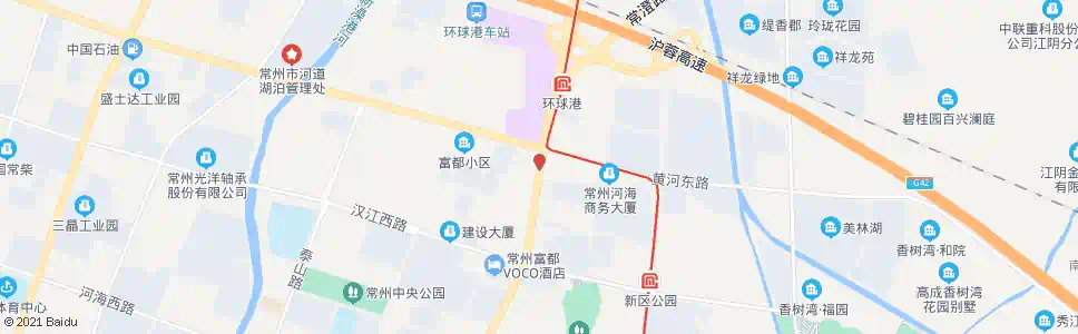 常州通江路黄河路_公交站地图_常州公交_妙搜公交查询2025