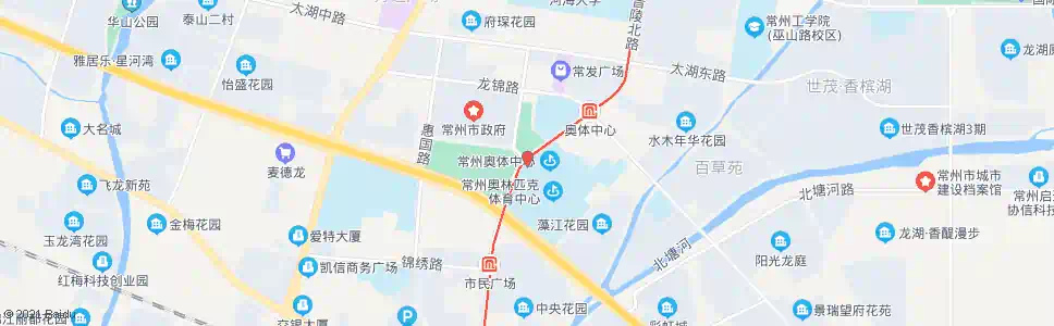 常州常州市民广场(国际会展中心)_公交站地图_常州公交_妙搜公交查询2025