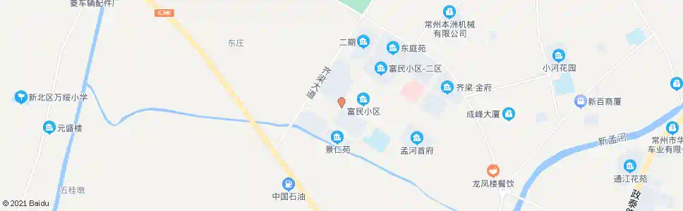 常州金府路东亭路(停靠站)_公交站地图_常州公交_妙搜公交查询2025