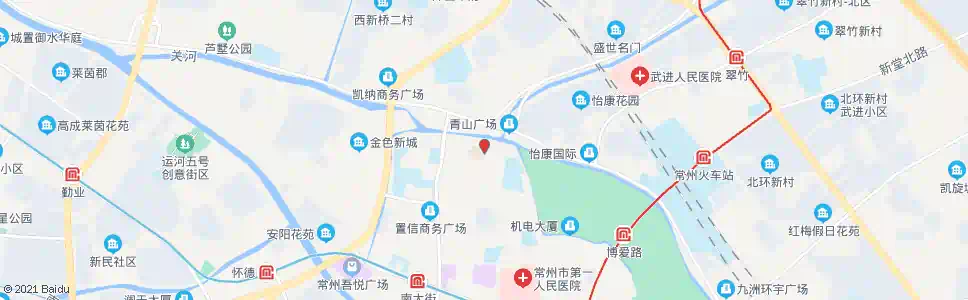 常州北直街小区(常州口腔医院)_公交站地图_常州公交_妙搜公交查询2025