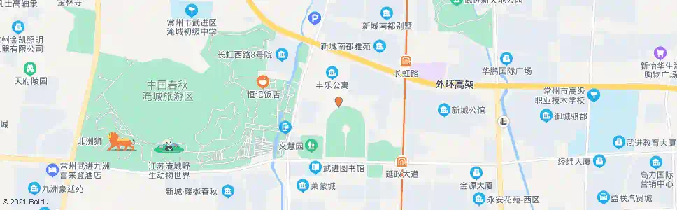 常州武进区政府北门西_公交站地图_常州公交_妙搜公交查询2025