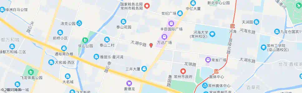 常州太湖明珠苑_公交站地图_常州公交_妙搜公交查询2025