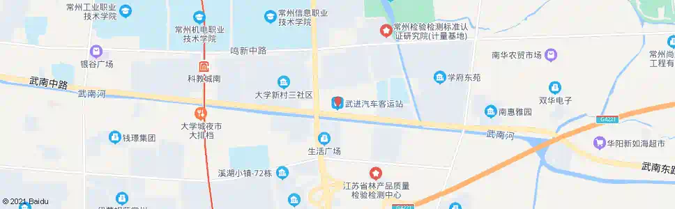 常州武进公交中心站(回车场)_公交站地图_常州公交_妙搜公交查询2025