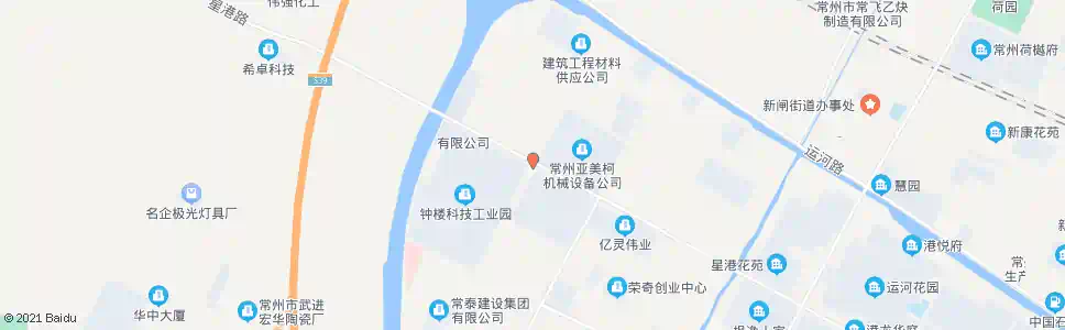 常州樱花路星港路(西界河桥东)_公交站地图_常州公交_妙搜公交查询2025