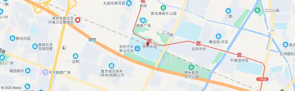 常州鸣凰北_公交站地图_常州公交_妙搜公交查询2025