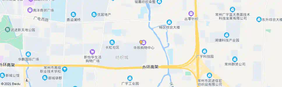 常州湖塘纺织城公交中心站(回车场)_公交站地图_常州公交_妙搜公交查询2025