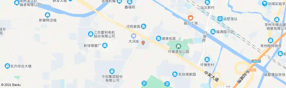 常州湖港名城_公交站地图_常州公交_妙搜公交查询2025