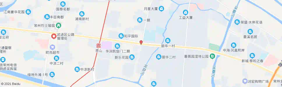 常州中吴大道龙游路_公交站地图_常州公交_妙搜公交查询2025