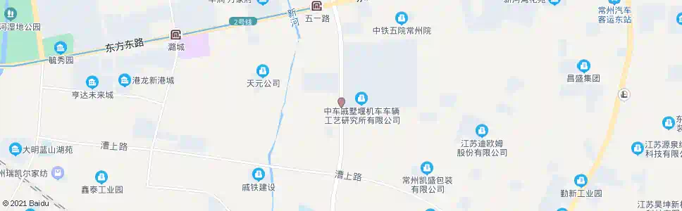 常州五一路东方二路_公交站地图_常州公交_妙搜公交查询2025