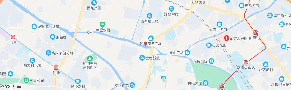 常州西新桥西_公交站地图_常州公交_妙搜公交查询2025