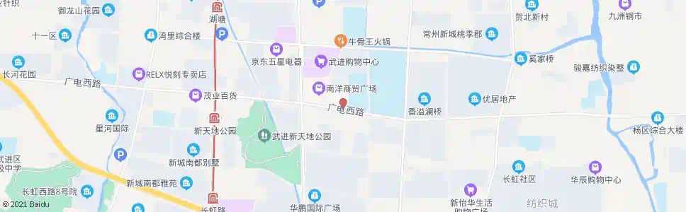 常州广电路和平路(皮革城路桥南洋广场)_公交站地图_常州公交_妙搜公交查询2025