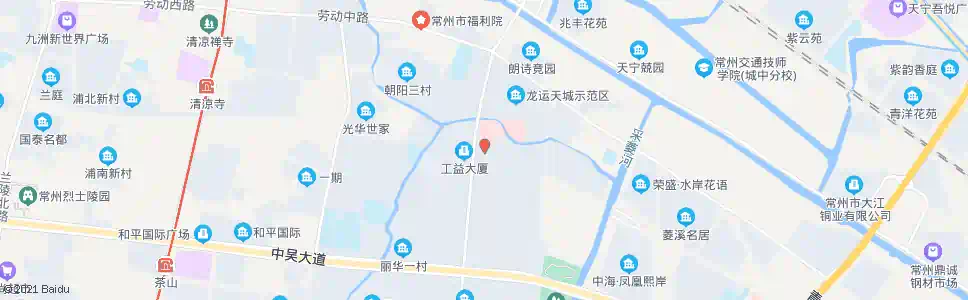 常州常州德安医院(丽华路光华路)_公交站地图_常州公交_妙搜公交查询2025