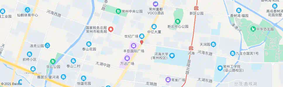 常州通江路河海路_公交站地图_常州公交_妙搜公交查询2025