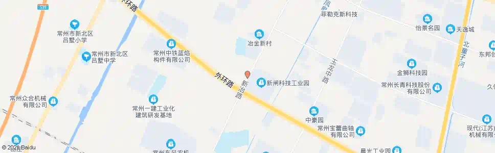 常州新闸前进村_公交站地图_常州公交_妙搜公交查询2025