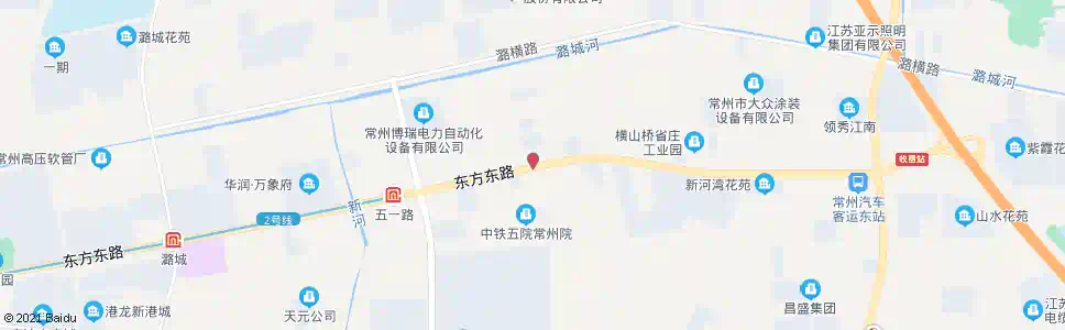 常州东方路兴东路(国家动漫研发基地)_公交站地图_常州公交_妙搜公交查询2025
