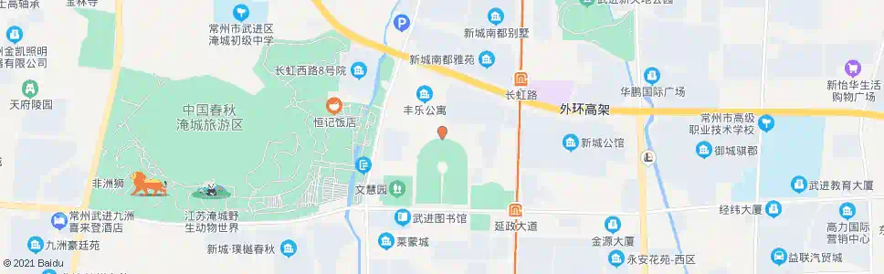 常州武进区政府北门东_公交站地图_常州公交_妙搜公交查询2025