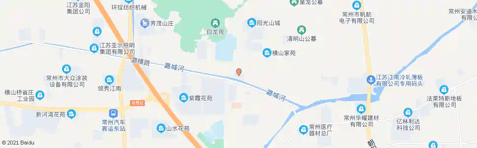 常州横中桥(横山桥羊绒市场)_公交站地图_常州公交_妙搜公交查询2025