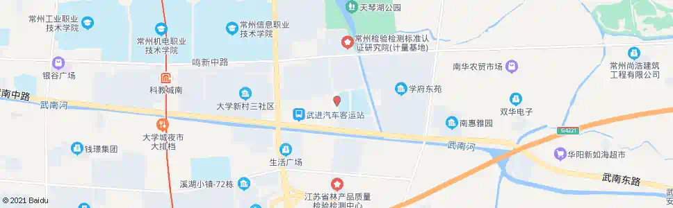 常州武进公交中心站东_公交站地图_常州公交_妙搜公交查询2025