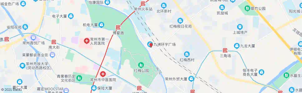 常州小东门商城北(大润发关河店)_公交站地图_常州公交_妙搜公交查询2025