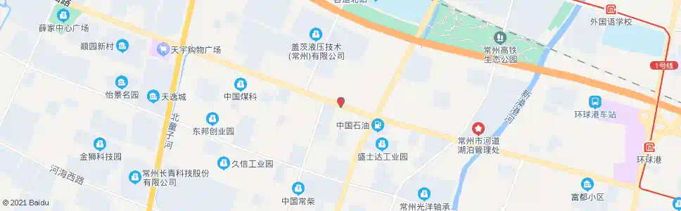 常州黄河路长江路(鸿尔达集团)_公交站地图_常州公交_妙搜公交查询2025