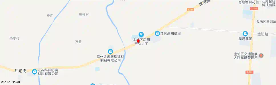 常州后阳邮电局_公交站地图_常州公交_妙搜公交查询2025