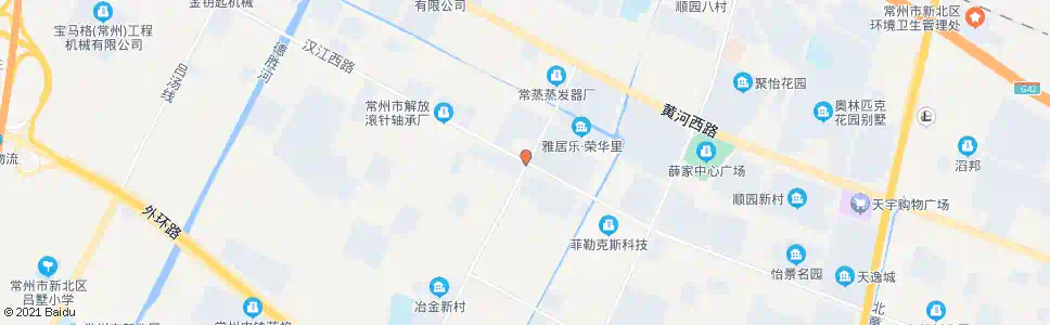 常州薛冶路汉江路_公交站地图_常州公交_妙搜公交查询2025