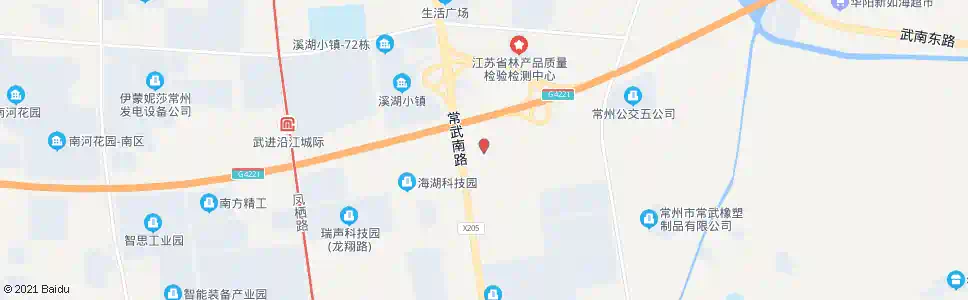 常州武进高新区管委会_公交站地图_常州公交_妙搜公交查询2025